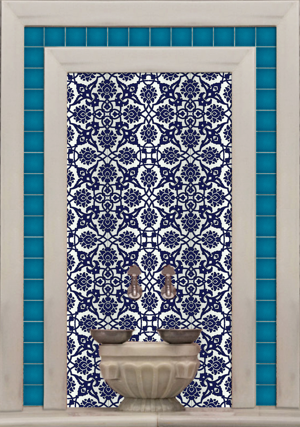 120X180 Kurna Başı Çini Karolar-8
